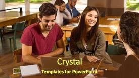  Presentation with visegrad group - PPT layouts with friends studying together for final background and a  colored foreground