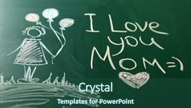  Presentation with friendship school - PPT layouts having friendship cartoon - children drawings on school blackboard background and a ocean colored foreground