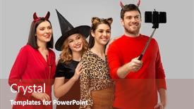  Presentation with cheetah - Beautiful theme featuring friendship-holiday-and-people-concept backdrop and a tawny brown colored foreground