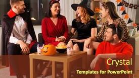  Presentation with cheetah - Audience pleasing slides consisting of friendship-holiday-and-people-concept backdrop and a tawny brown colored foreground