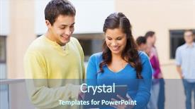  Presentation with technology students - Cool new theme with friendship people technology and education concept - group of smiling students with tablet pc computer outdoors backdrop and a ocean colored foreground