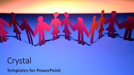  Presentation with frienship - Presentation enhanced with frienship background and a  colored foreground