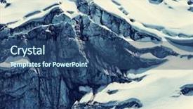  Presentation with world war 2 norway - Beautiful presentation design featuring frigid - svartisen glacier in norway backdrop and a  colored foreground