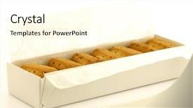  Presentation with dutch economy - Audience pleasing presentation theme consisting of frisian - box with traditional dutch cookies backdrop and a  colored foreground