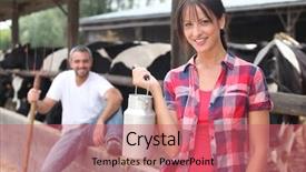  Presentation with hero mask woman - Colorful PPT theme enhanced with frisian - woman with a churn backdrop and a coral colored foreground