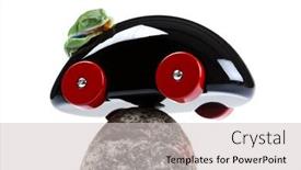  Presentation with driver - Cool new theme with frog driver backdrop and a light gray colored foreground