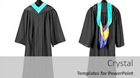  Presentation with honors - Slide deck featuring front-and-rear-view background and a light gray colored foreground