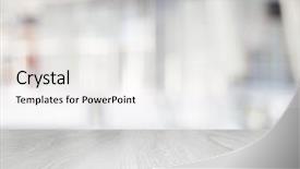  Presentation with christmas empty blank letter - Colorful presentation design enhanced with front of a blurred christmas backdrop and a white colored foreground