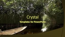  Presentation with background - PPT theme featuring front-of-a-white-background background and a tawny brown colored foreground