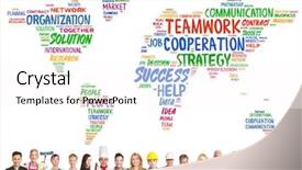  Presentation with diversity - PPT theme consisting of front of a worldmap background and a pink colored foreground