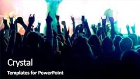  Presentation with jesus the bright morning star - Beautiful presentation theme featuring front of bright stage light backdrop and a black colored foreground