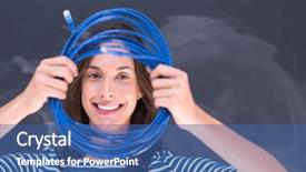  Presentation with chalk board - Audience pleasing presentation theme consisting of front of chalk drawing backdrop and a ocean colored foreground