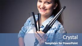  Presentation with ion - Beautiful presentation theme featuring front of her eyes ion backdrop and a  colored foreground