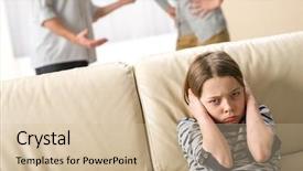  Presentation with parents - Presentation enhanced with front of their unhappy background and a soft green colored foreground