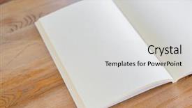  Presentation with magazines - PPT layouts enhanced with front office - blank catalog magazines book mock background and a light gray colored foreground