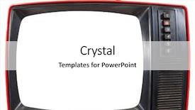  Presentation with ussr - Slide set enhanced with front panel of red vintage background and a white colored foreground