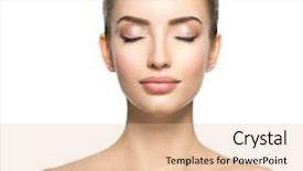  Presentation with beauty - Cool new theme with front portrait of the woman backdrop and a lemonade colored foreground