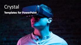  Presentation with pink black - Slides having front-view-close-up background and a black colored foreground