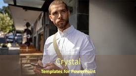  Presentation with pavement - Beautiful theme featuring front-view-close-up backdrop and a tawny brown colored foreground