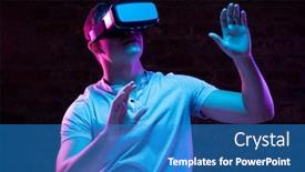  Presentation with light pink - PPT layouts consisting of front-view-of-a-caucasian background and a teal colored foreground