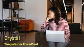  Presentation with social isolation - Audience pleasing presentation design consisting of front-view-of-a-mixed backdrop and a tawny brown colored foreground