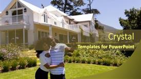  Presentation with race - PPT theme with front-view-of-a-mixed background and a  colored foreground