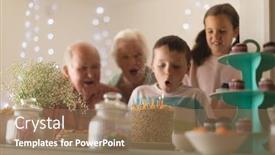  Presentation with generation - Amazing slide deck having front-view-of-a-multi backdrop and a coral colored foreground