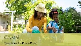  Presentation with social isolation - PPT theme enhanced with front-view-of-an-african background and a yellow colored foreground