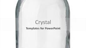  Presentation with lid - Amazing theme having front-view-of-big-empty backdrop and a white colored foreground