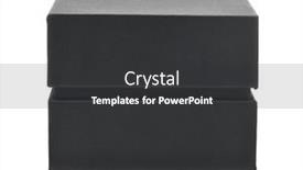  Presentation with black paper - PPT theme with front-view-of-black-paper background and a dark gray colored foreground