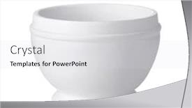  Presentation with blank - PPT theme having front-view-of-blank-gypsum background and a light gray colored foreground