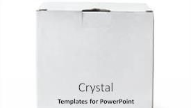  Presentation with white blank notebook silver - PPT theme with front-view-of-blank-white background and a white colored foreground