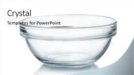  Presentation with aluminum sliding glass doors - Amazing PPT theme having front view of empty glass backdrop and a white colored foreground