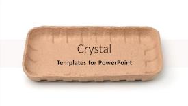  Presentation with pulp paper - Beautiful presentation featuring front-view-of-empty-pulp backdrop and a coral colored foreground