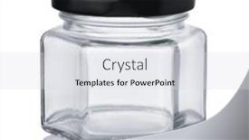  Presentation with lid - Presentation theme consisting of front-view-of-empty background and a light gray colored foreground