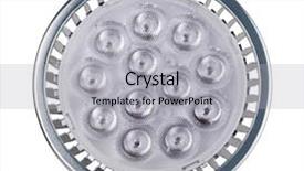  Presentation with light led - Cool new theme with front view of led light backdrop and a light gray colored foreground