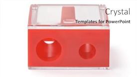  Presentation with makeup - Theme enhanced with front-view-of-red-dual background and a white colored foreground