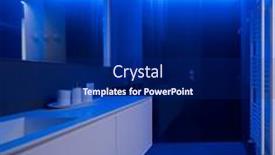  Presentation with led lights - Slide deck consisting of front-view-of-shower background and a  colored foreground