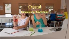  Presentation with school safety - Amazing slide set having front-view-of-two-caucasian backdrop and a tawny brown colored foreground