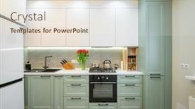  Presentation with teal - Amazing PPT theme having front-view-of-well-designed backdrop and a lemonade colored foreground