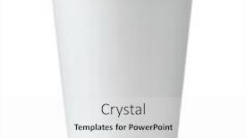  Presentation with blank - Presentation design enhanced with front-view-of-white-blank background and a  colored foreground