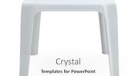  Presentation with square - Presentation theme featuring front-view-of-white-square background and a  colored foreground