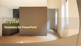  Presentation with living room - Amazing presentation theme having plan apartment with large living backdrop and a violet colored foreground