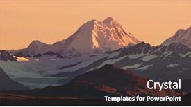  Presentation with highway - Presentation theme having landscapes on denali highway alaska instagram filter background and a dark gray colored foreground