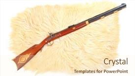  Presentation with 19th century - Cool new slides with frontier days in 19th century backdrop and a cream colored foreground