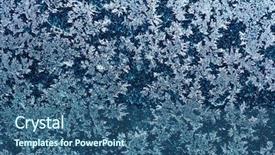  Presentation with blue header weather vane - Colorful slide set enhanced with frosted glass - blue frost background backdrop and a  colored foreground