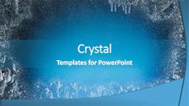  Presentation with frozen - Audience pleasing PPT layouts consisting of frosted glass - wooden sill and frozen window backdrop and a teal colored foreground