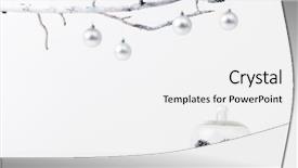  Presentation with minimalist - Audience pleasing theme consisting of frosty icy tone simple minimalist backdrop and a white colored foreground