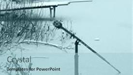  Presentation with yoke - Presentation theme having frozen-reservoir-with-yoke background and a light blue colored foreground