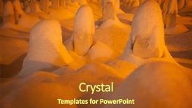  Presentation with mystical - Theme enhanced with frozen turkey - mystical graveyard memorial in winter background and a tawny brown colored foreground